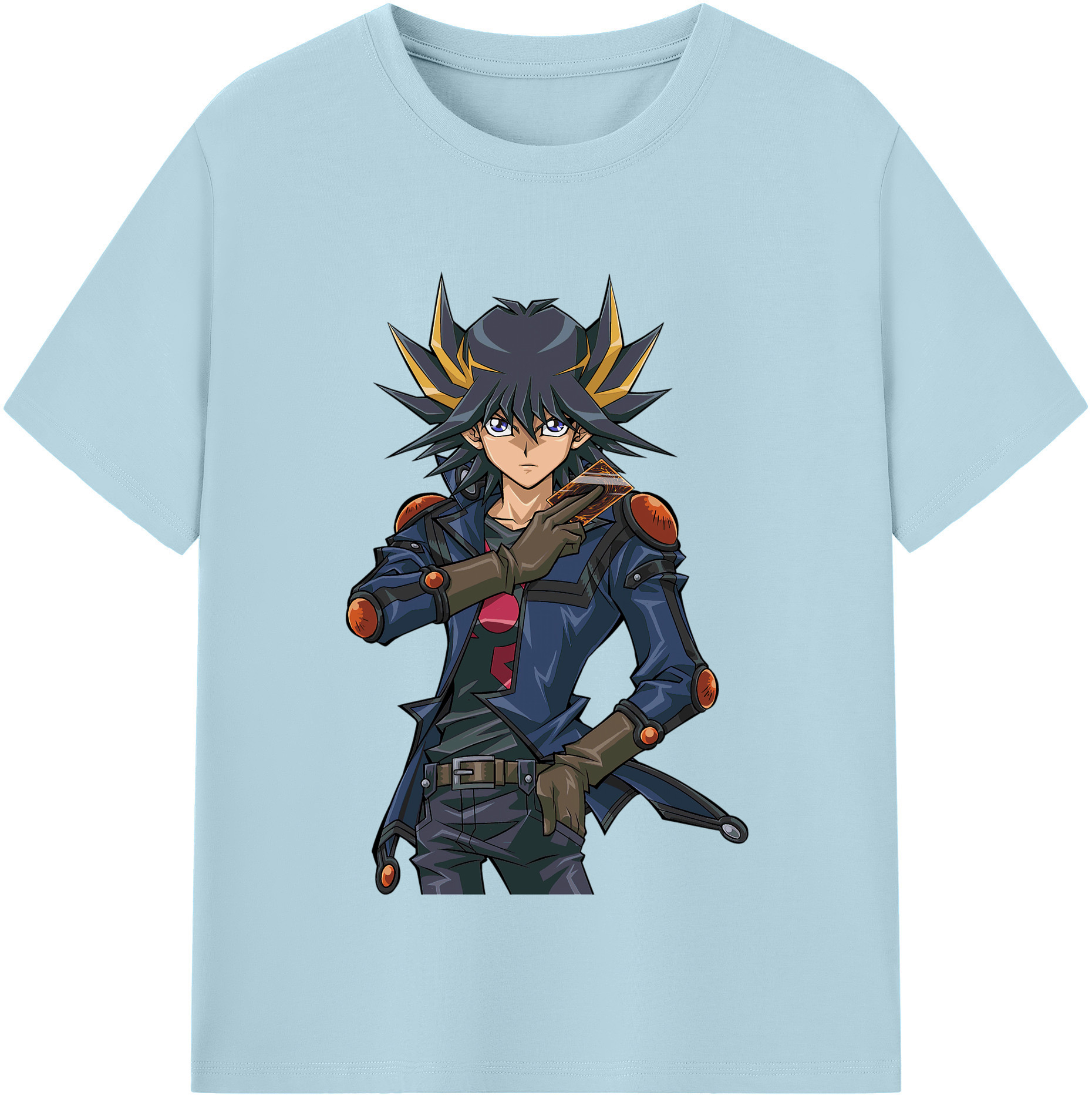 （画像用） 遊☆戯☆王 Yu-Gi-Oh! 綿100％半袖Tシャツ（フロントプリント）